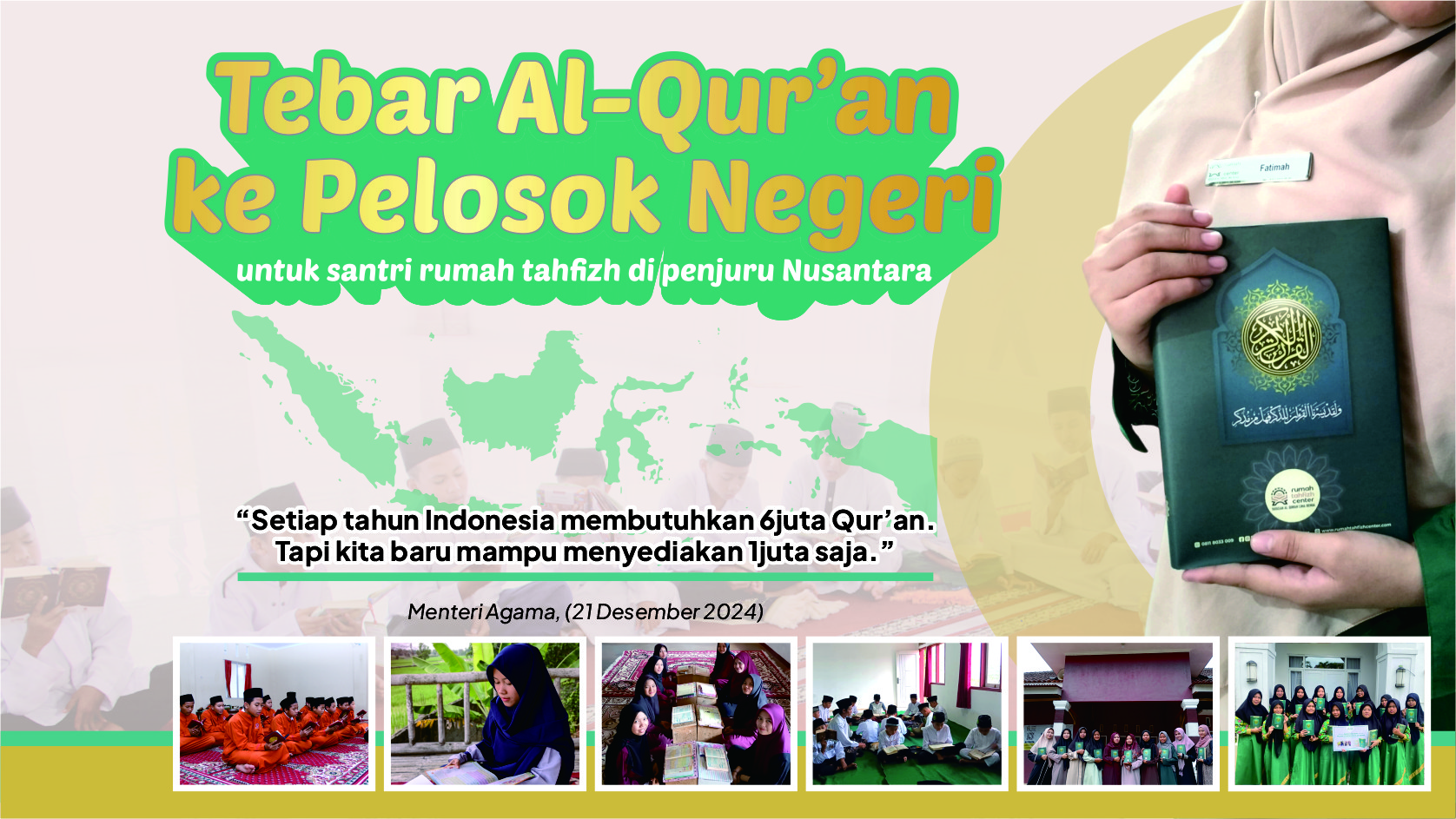 Tebar Al-Qur'an ke Pelosok Negeri